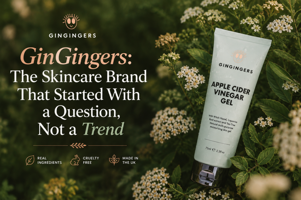 GinGingers The Skincare Brand That Started With a Question, Not a Trend