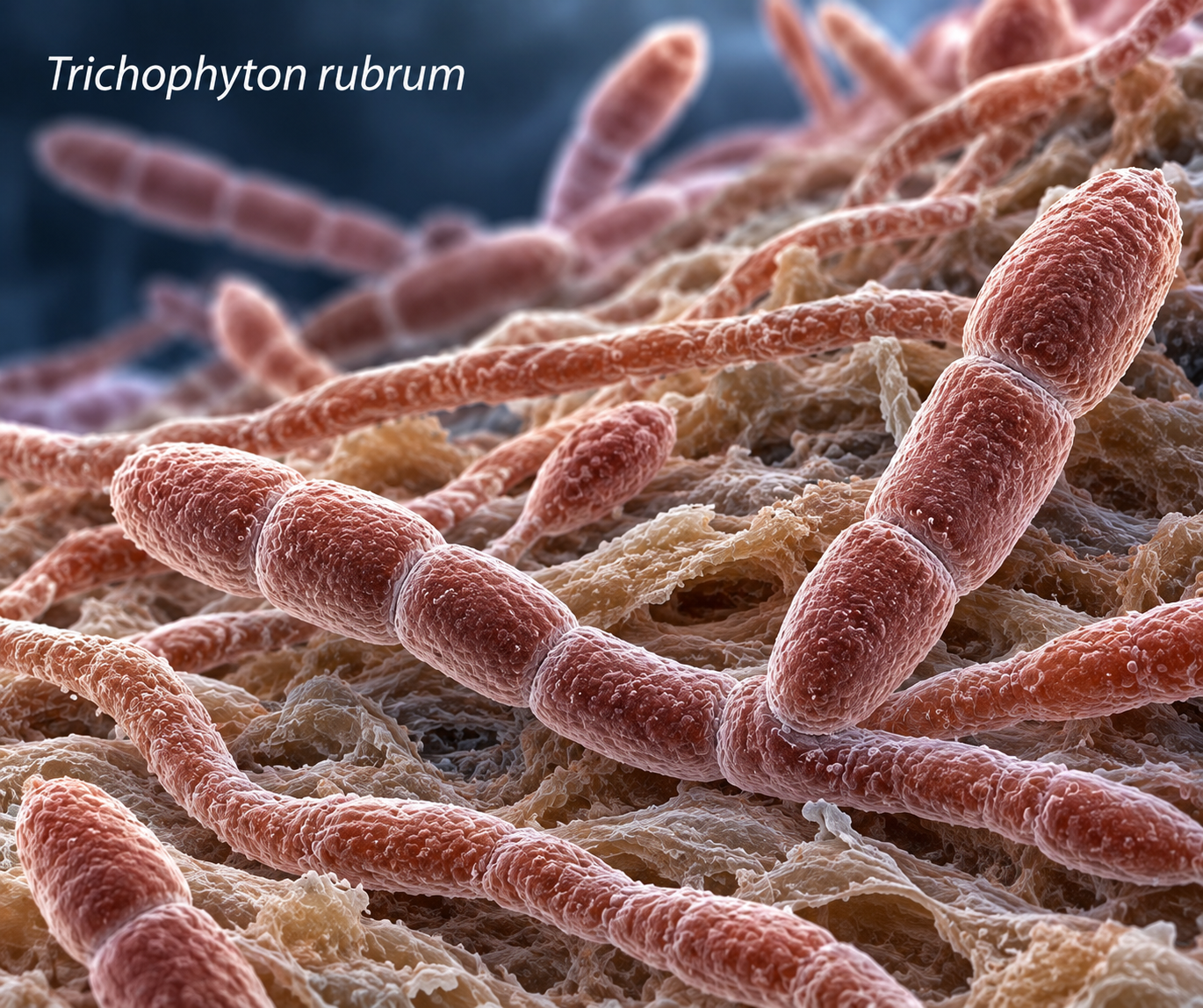 Trichophyton rubrum
99.99% reduction in under 3 minutes