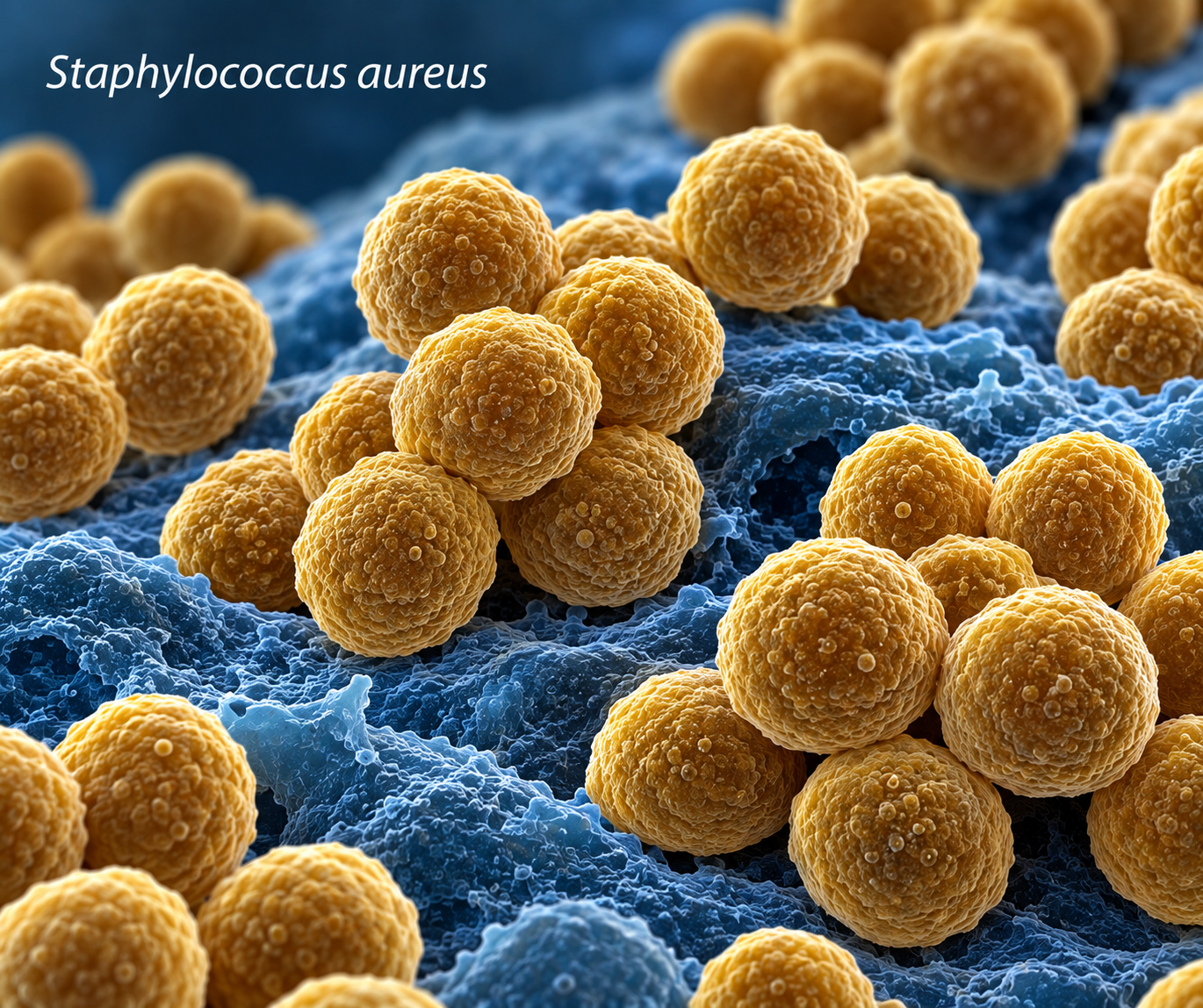 Staphylococcus aureus
99.99% reduction within 300 seconds