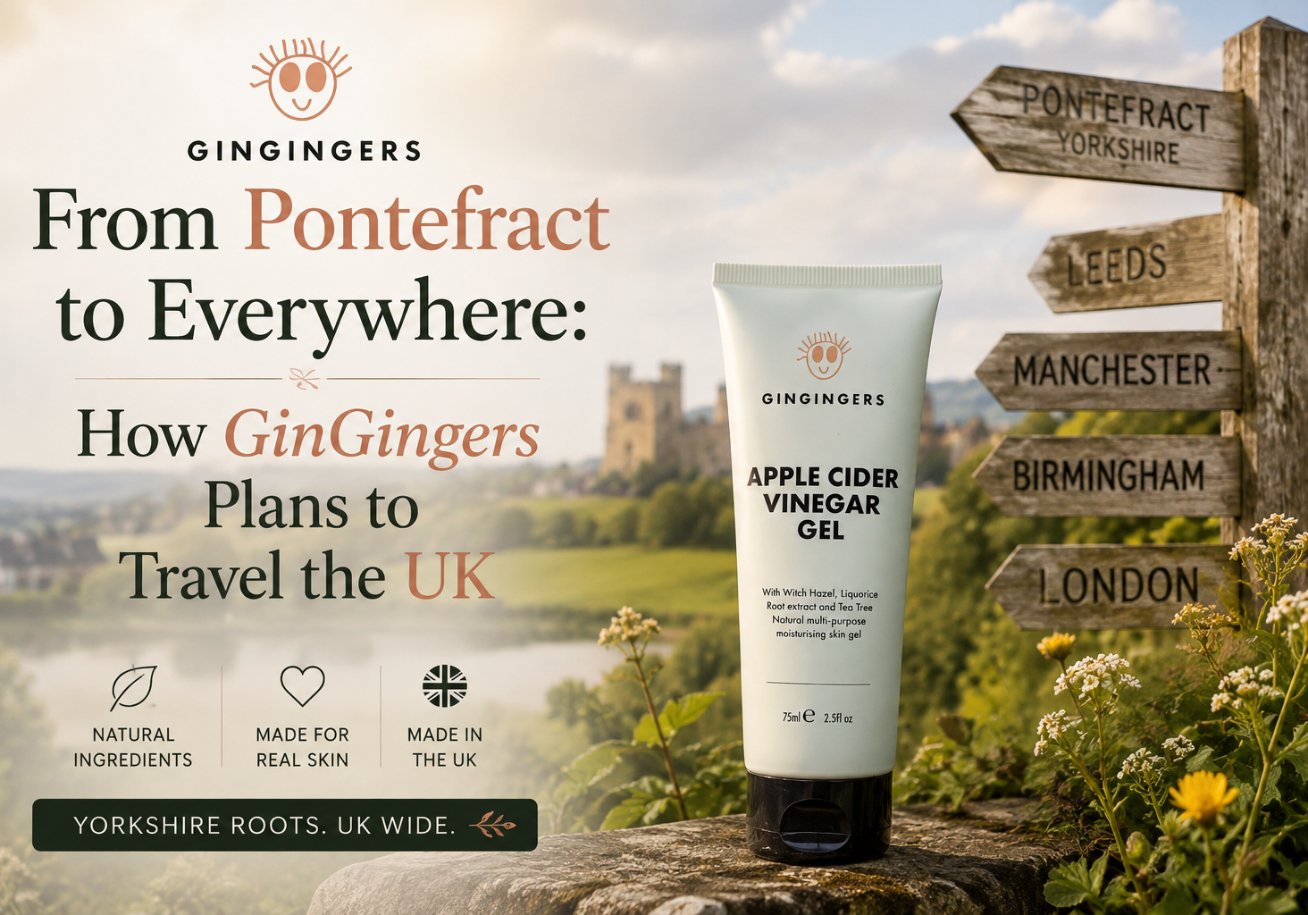 From Pontefract to Everywhere How GinGingers Plans to Travel the UK